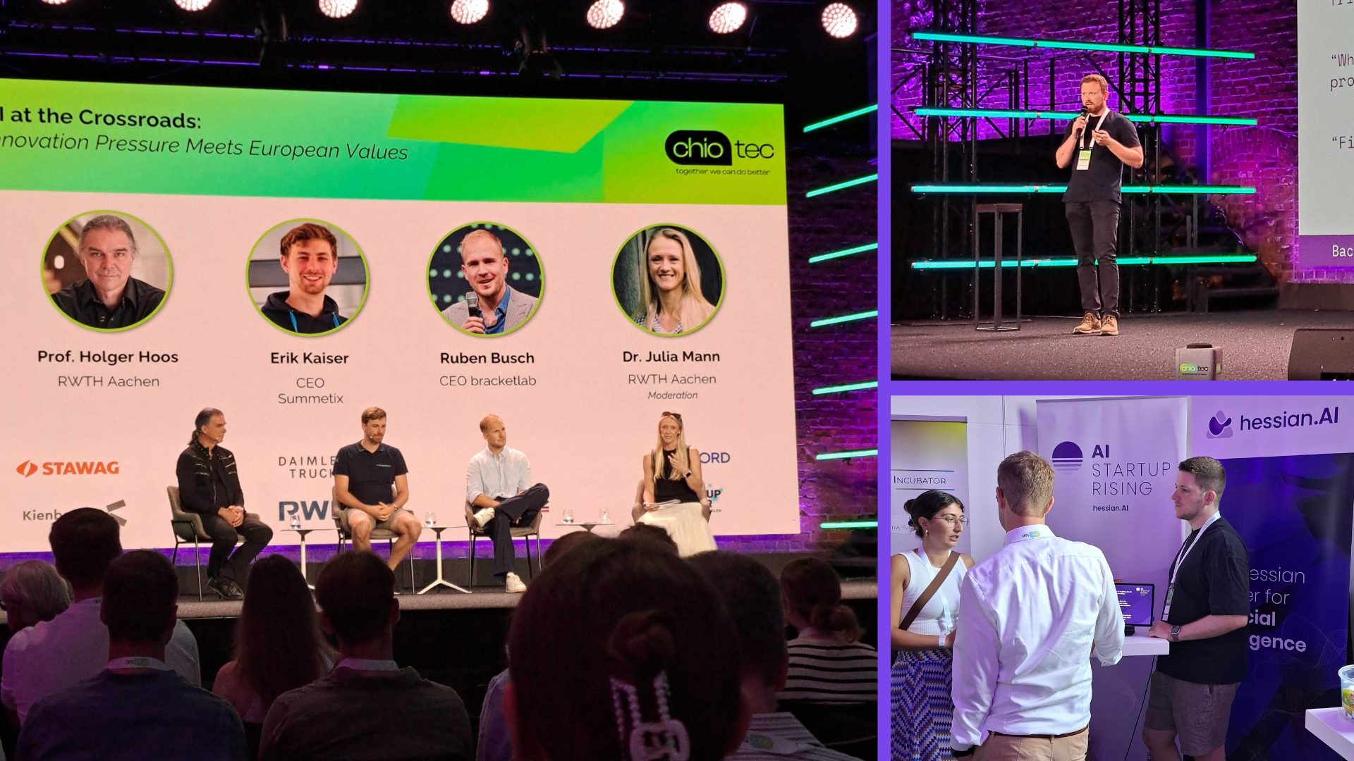 hessian.AI at chiotec 2025: Innovation, Networking, and Startup Power
