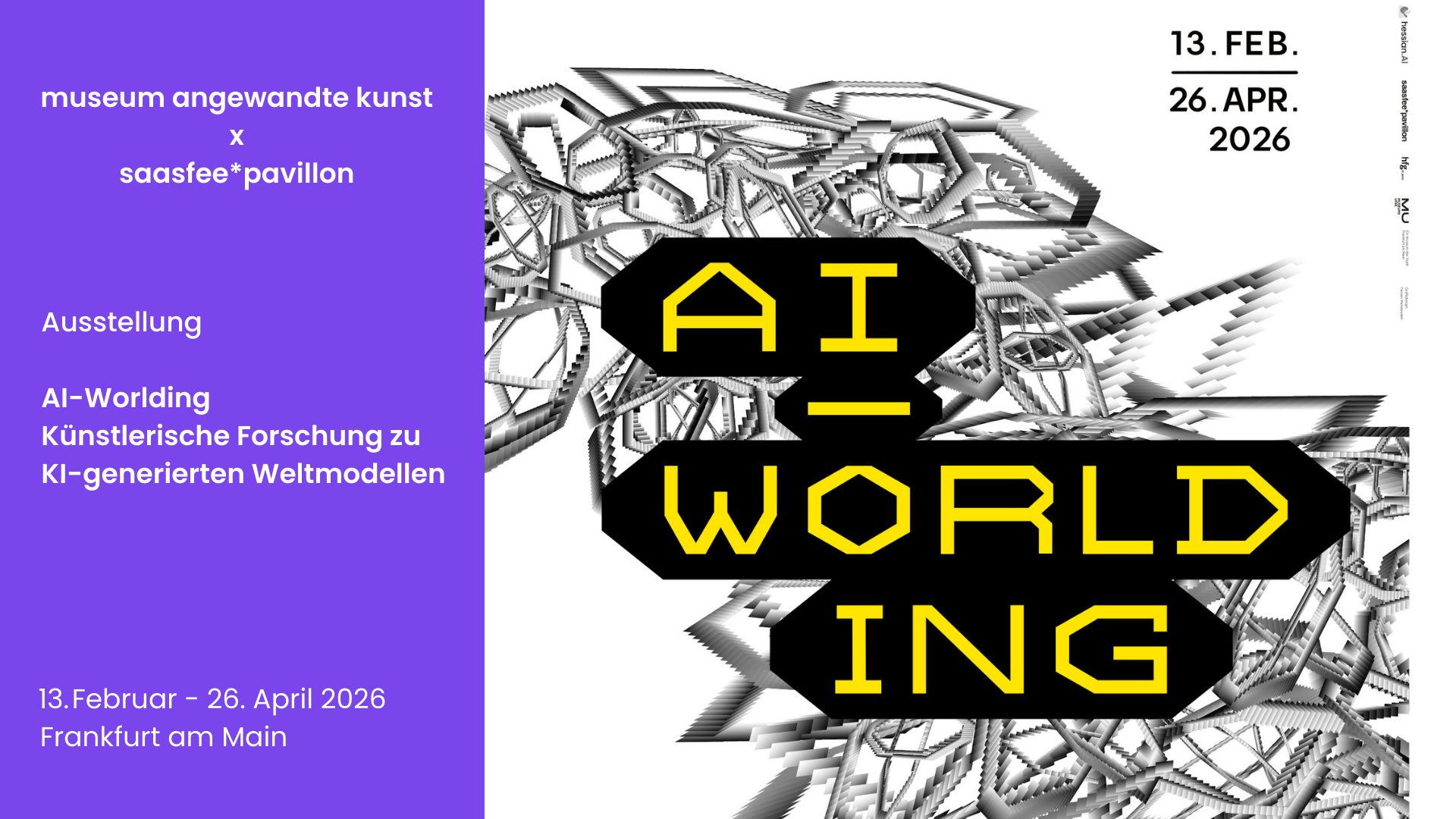 AI-Worlding – Artistic Research on AI-Generated World Models